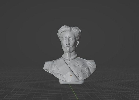 Pedro Brasil domjohn Portugal Jonhvi rei unitedkingdomofportugal pedroi pedroii pedro1ofbrazil pedro2ofbrazil brasilidade monarca imperador imperadordobrasil Principe família real Demonios arte esculturas dompedro1 3d print model - Mito3D