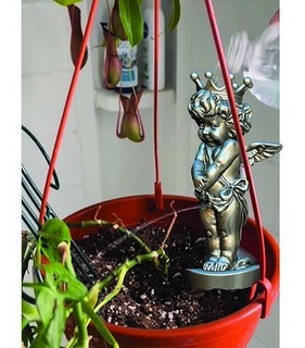 işeme bebek gezegen melek ev bitkisi bitki heykel oyuncak şelale çiçek oğlan komik su çimen mantar çalı dekor 3d print model - Mito3D