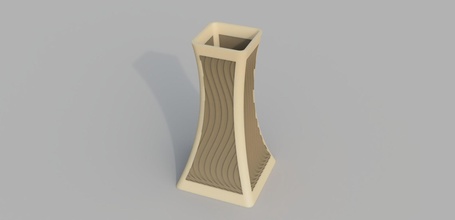 pen holder - vase 04 pencil gadget desk office decore simply house decor 3d print model - Mito3D
