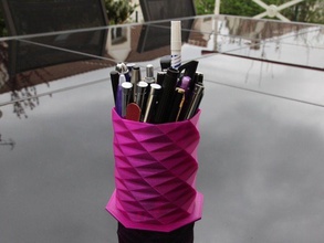 porte-crayon maison le crayon conteneur stylet les conteneurs l'écriture la boîte accessoires 3d print model - Mito3D
