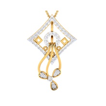 pendant 1261 rose gold anhänger diamanten schmuck sterling hochzeit engagement juwel druckbar solitär halskette luxus platin 3d print model - Mito3D
