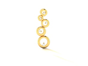 358 or bijoux pendentifs bijou sterling imprimable argent mariage brillant engagement platine diamant gemme Collier pendentif 3d print model - Mito3D
