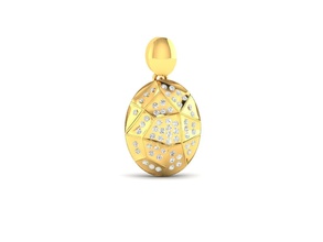 pendant 385 altın takı kolye mücevher sterlin yazdırılabilir gümüş düğün parlıyor nişan platin parlak elmas 3d print model - Mito3D