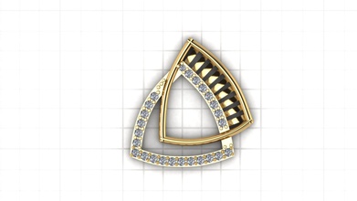 Anhänger-78601 Schmuck Anhänger Edelsteine gold Juwel indian Silber rose weiß-gold Phantasie schön genial sterling bedruckbar ist weiblich Mode-Schönheit - Anhänger-Halskette diamant 3d print model - Mito3D