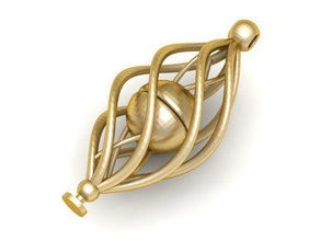 pendant jewelry gold jewel jewellery pendants 3d print model - Mito3D