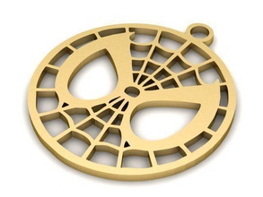 Anhänger Schmuck gold Juwel - 3d print model - Mito3D