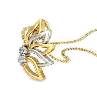 pendant - 027 solitaire gem precious brilliant luxury necklace pendants diamond jewelry wedding engagement jewellery jewel printable gold platinum silver delicate 3d print model - Mito3D