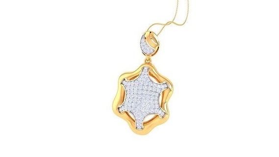 pendant - 159 printable gem silver necklace wedding engagement jewel jewellery diamond gold jewelry pendants charms ultra light wt 3d print model - Mito3D