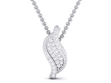 pendant - 5054 necklace jewellery jewel printable pendants gold silver platinum white jewelry wedding engagement brilliant diamond 3d print model - Mito3D