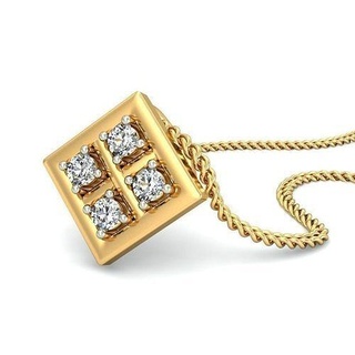 pendant - 52 gold precious brilliant luxury pendants necklace diamond sterling jewelry wedding jewellery jewel printable solitaire platinum silver delicate 3d print model - Mito3D