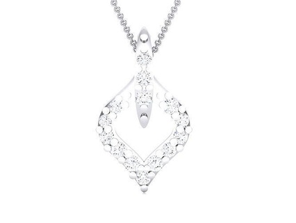 pendant - 5311 necklace jewellery jewel printable pendants gold silver platinum white jewelry wedding engagement brilliant diamond 3d print model - Mito3D