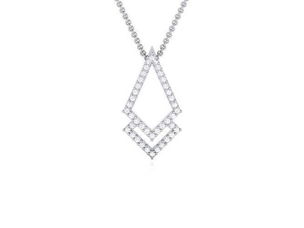 pendant - 5847 necklace jewellery jewel printable pendants gold silver platinum white jewelry wedding engagement brilliant diamond 3d print model - Mito3D
