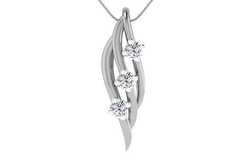pendant - 83 necklace printable pendants white wedding brilliant jewelry diamond jewellery jewel gold silver platinum engagement 3d print model - Mito3D
