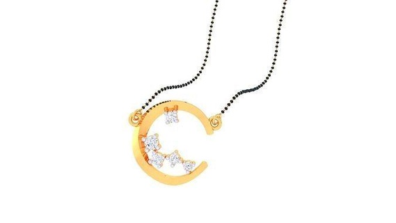 pendentif 8 imprimable gemme argent Collier mariage engagement bijou bijoux diamant or pendentifs 3d print model - Mito3D