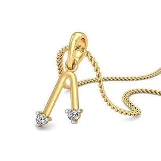 pingente 96 ouro precioso brilhante luxo pingentes colar diamante esterlina joalheria Casamento jóias jóia imprimível solitário platina prata delicado 3d print model - Mito3D