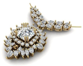 colgante pendiente 0031 joyería joya oro diamante Moda belleza anillo brillante pantera collar plata Encendiendo blanco ligero lámpara libra esterlina colgantes 3d print model - Mito3D