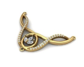 colgante pendiente 0046 joyería joya oro diamante Moda belleza anillo brillante pantera collar plata Encendiendo blanco ligero lámpara libra esterlina colgantes 3d print model - Mito3D