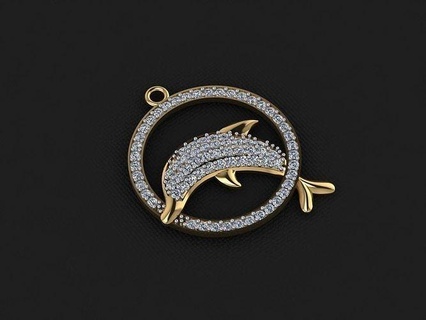 Anhänger 139 Gold Mode Ring Schönheit Diamant Hochzeit Juwel Schmuck 3d print model - Mito3D