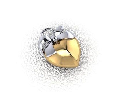 colgante pendiente 140 oro Moda anillo belleza diamante Boda joya joyería colgantes 3d print model - Mito3D