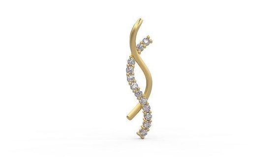 pendant 256 pendant gold jewelry silver printable diamond fashion wedding necklace love knot pendants  3d print model - Mito3D