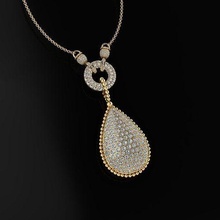 pendant 29 jewelry luxury elegant ring gem gold silver wedding diamond earring bracelet necklaces rhinoceros accessory beauty fashion design jewel boucheron pendants 3d print model - Mito3D