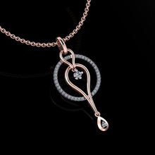 Anhänger 34 Schmuck Luxus elegant Ring Juwel Gold Silber Hochzeit Diamant Ohrring Armband Halsketten Nashorn Zubehörteil Schönheit Mode Design cad 3d print model - Mito3D