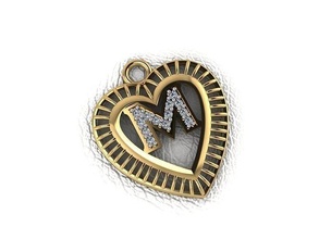 pendant 37 gold fashion ring beauty diamond wedding jewel jewellery jewelry pendants 3d print model - Mito3D