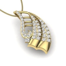 pingente 3dm render jóias imprimível gema diamante ouro prata Casamento noivado jóia joalheria branco brilhante platina luxo precioso colar pingentes 3d print model - Mito3D