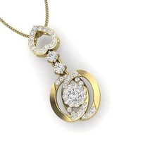 pendente 3dm render gioielleria stampabile gemma diamante oro argento nozze Fidanzamento gioiello sterlina bianca brillante platino lusso prezioso collana ciondoli 3d print model - Mito3D