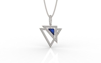 kolye 400 takı pingant jewels3d jewel3d 3djewelry jewelry3d mücevher moda elmas yazdırılabilir Joyas 3dmandstl altın aydınlatma parlak safir yüzükler 3d print model - Mito3D