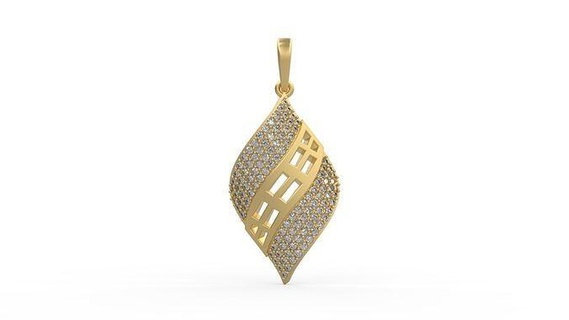 pendente 461 argento stampabile diamante donna moda nozze zaffiro rubino collana spianare gioielleria anelli 3d print model - Mito3D