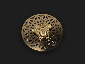 pendant 51 gold fashion ring beauty diamond wedding jewel jewellery jewelry pendants 3d print model - Mito3D