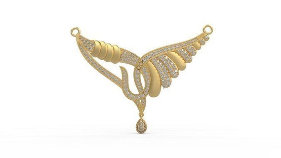 pendant 844 silver printable diamond woman fashion wedding saphire necklace love jewelry pendants 3d print model - Mito3D