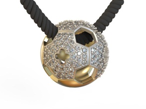 ciondolo palla tallone gioielli cordone gioiello collana con pendente matrimonio oro anello argento stampabile gemma di fidanzamento ciondoli 3d print model - Mito3D