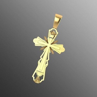 kolye çapraz od21 takı değerli mücevher jesu isa din İsa elmas parlak altın sross gümüş dindar nesne parlıyor yazdırılabilir 3d print model - Mito3D