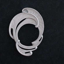 pendant earring jewelry love shape jewel art sculptures 3d print model - Mito3D