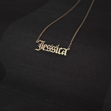 Anhänger jessica Mode Luxus elegant Schmuck Halsketten Liebe Valentinstag Gold Kleidung Silber Diamant Ring 3d print model - Mito3D