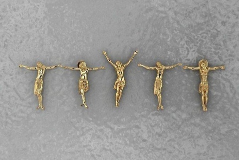 Anhänger Jesus 5 Modell Heilige Gold Silber Statue Kunst Schmuck Skulptur Miniaturen Design Juwel religiou Bibel Objekt Vater Christian 3d Skulpturen 3d print model - Mito3D