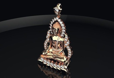 colgante pendiente joyería joya modelo Produce código jst017 collar oro plata diamante colgantes libra esterlina platino anillo lujo blanco anillos Moda belleza precioso 3d print model - Mito3D