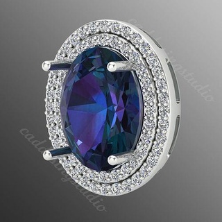 pendente k16 gioielleria oro ciondoli diamante gioiello splendente stampabile gemma brillante diamant 3d moda 3d print model - Mito3D