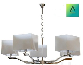 pingente luminária lustre Projeto lampada pendurada interior luxo casa iluminação 3d print model - Mito3D
