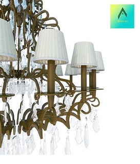 pendente lampada design sospensione interni lusso Casa illuminazione 3d print model - Mito3D
