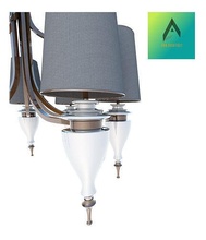 anhänger lampe lüster italamp majestätisch pendelleuchte innere beleuchtung luxus haus 3d print model - Mito3D