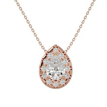 pendente modello oro stampabile ciondoli gioielleria gioiello argento gemma collana diamante prezioso solitario platino catena 3d print model - Mito3D