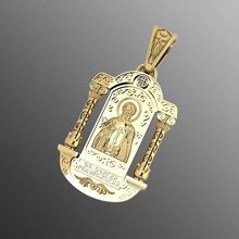 pendant od 18 jewelry gold precious symbol printable silver jewel god lord church icon pendants religion 3d print model - Mito3D