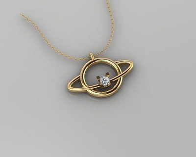 pendant p187 3d print model gold jewelry silver jewellery diamond light lamp fashion beauty pendants 3d print model - Mito3D