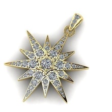 pendant stern model 644 ring earrings dlya pechati 3dmodel printable sterling fashion silver platinum jewellery engagement jewel jewelry rings missfox dekoracia pendants 3d print model - Mito3D