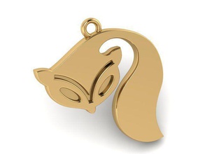 pendant t00749 jewelry gold jewel jewellery pendants 3d print model - Mito3D