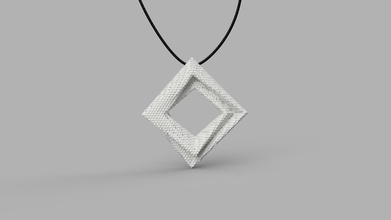 pendant v1 jewelry fashion 3d print style pendants 3d print model - Mito3D