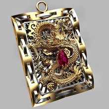pendants jewelry gold jewel jewellery diamond 3d print model - Mito3D